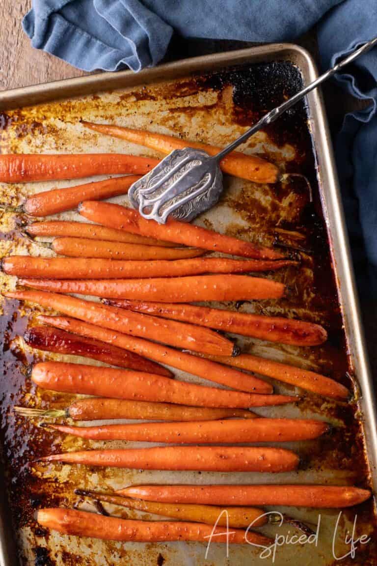 Maple Glazed Carrots : A Spiced Life