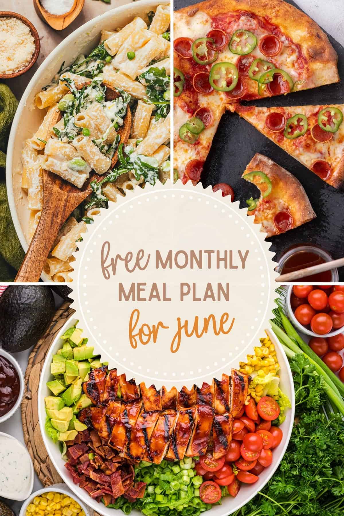 Family Meal Plan for June 2026